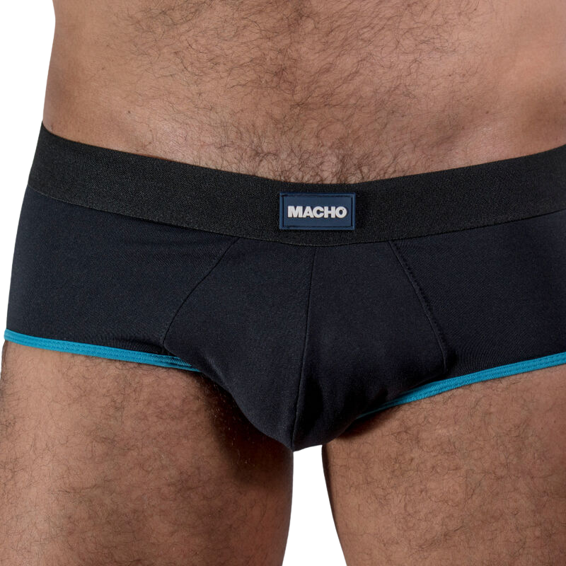 MACHO - MS24R CALZONCILLOS ROJO OSCURO XL