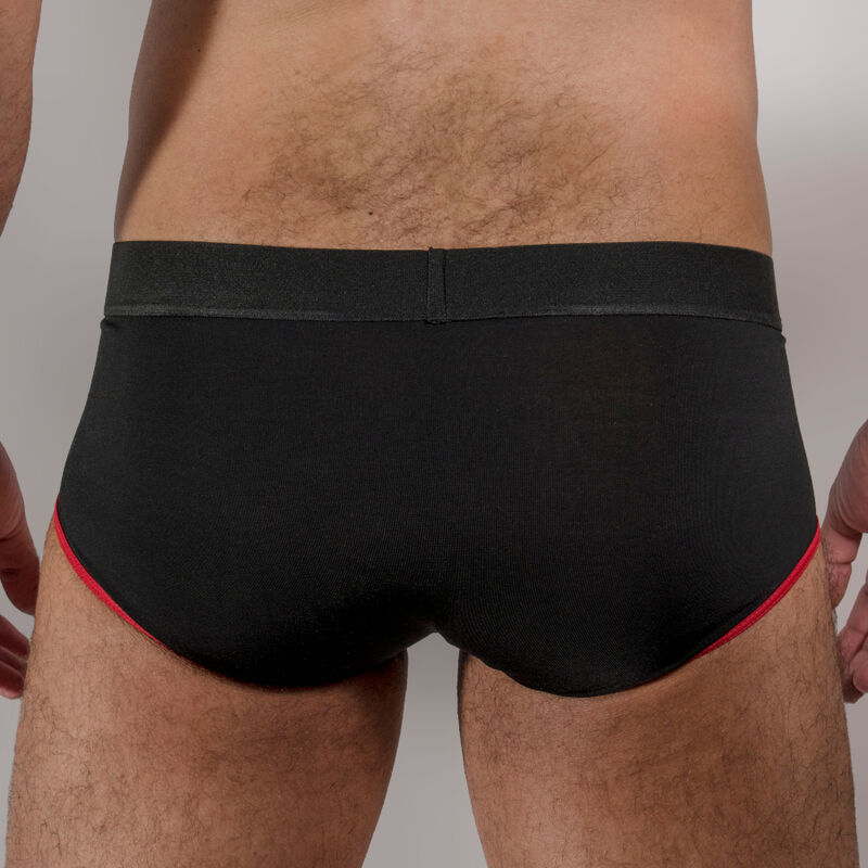 MACHO - MS24R CALZONCILLOS ROJO OSCURO XL