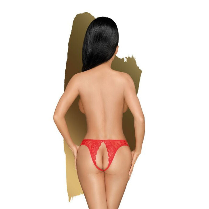 COBERTURA - TANGA NAUGHTY VALENTINE VERMELHA G/GG