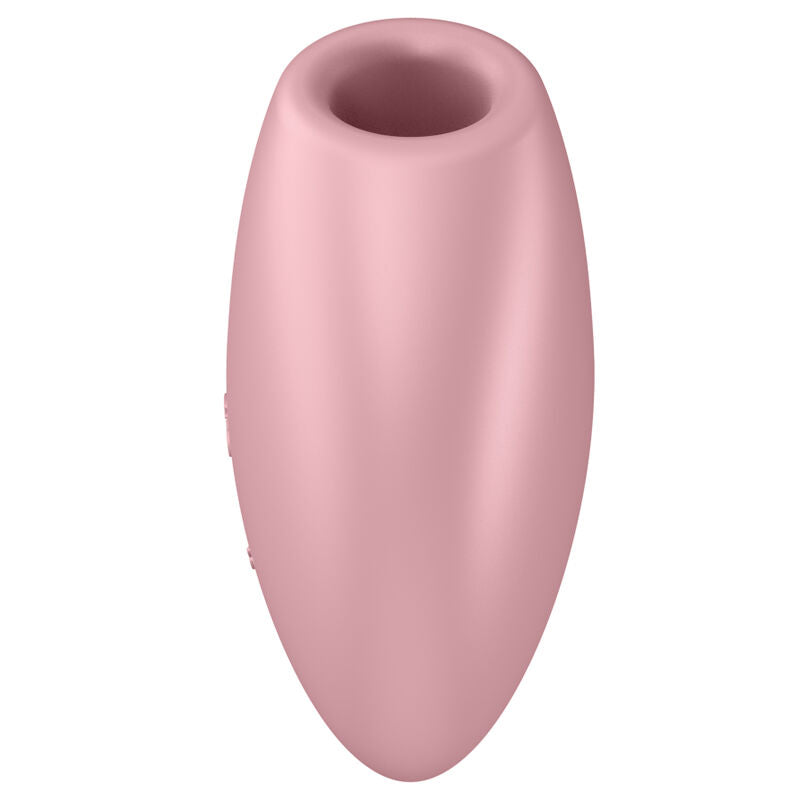 SATISFYER - ESTIMULADOR Y VIBRADOR DE PULSO DE AIRE CUTIE HEART ROSA
