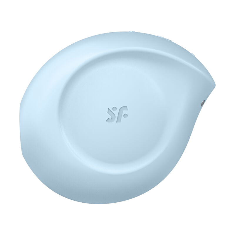 SATISFYER - ESTIMULADOR Y VIBRADOR DE PULSOS DE AIRE SUGAR RUSH AZUL