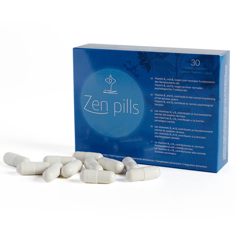 500 COSMÉTICOS - CÁPSULAS ZEN PILLS PARA REDUCIR LA ANSIEDAD