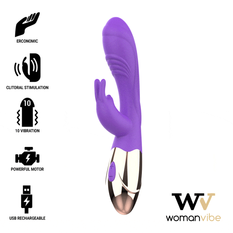 WOMANVIBE - VIORA SILICONE RECARREGÁVEL VIBRADOR - Toys "n" Us