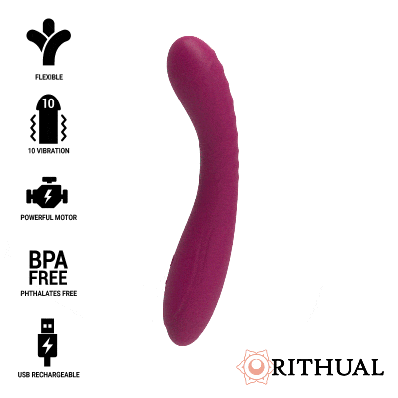 RITHUAL - KRIYA STIMULAODR RECARREGÁVEL G-POINT PRETO