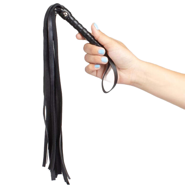 SECRETPLAY - COLEÇÃO BDSM BLACK BONDAGE WHIP