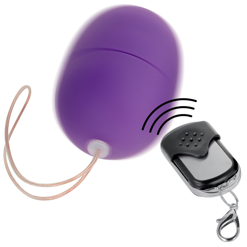 ONLINE - OVO VIBRANTE COM CONTROLE REMOTO ROXO