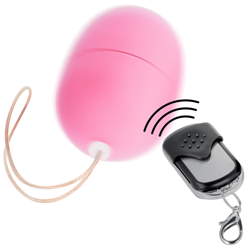 EN LÍNEA - HUEVO VIBRADOR CON CONTROL REMOTO S ROSA