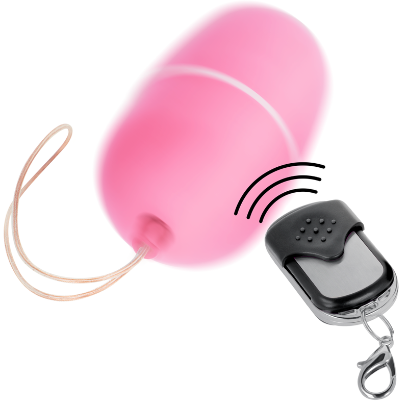 EN LÍNEA - HUEVO VIBRADOR CON CONTROL REMOTO M ROSA