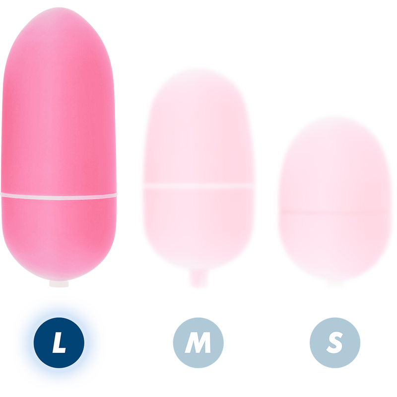 EN LÍNEA - HUEVO VIBRADOR A CONTROL REMOTO L ROSA