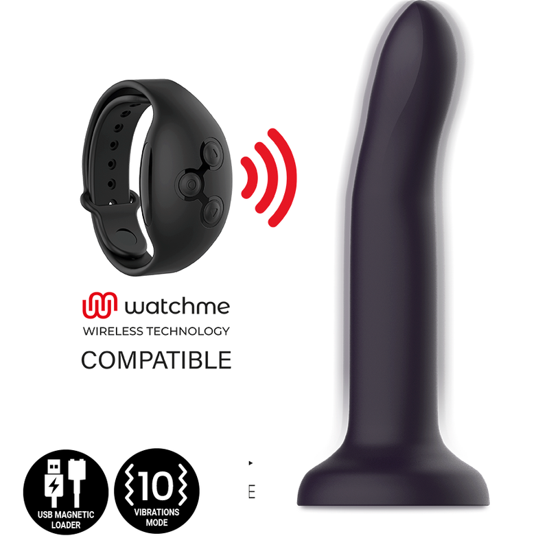 MITOLOGIA - DUMAN MYSTIC DILDO L - VIBRADOR COMPATÍVEL COM A TECNOLOGIA WIRELESS WATCHME