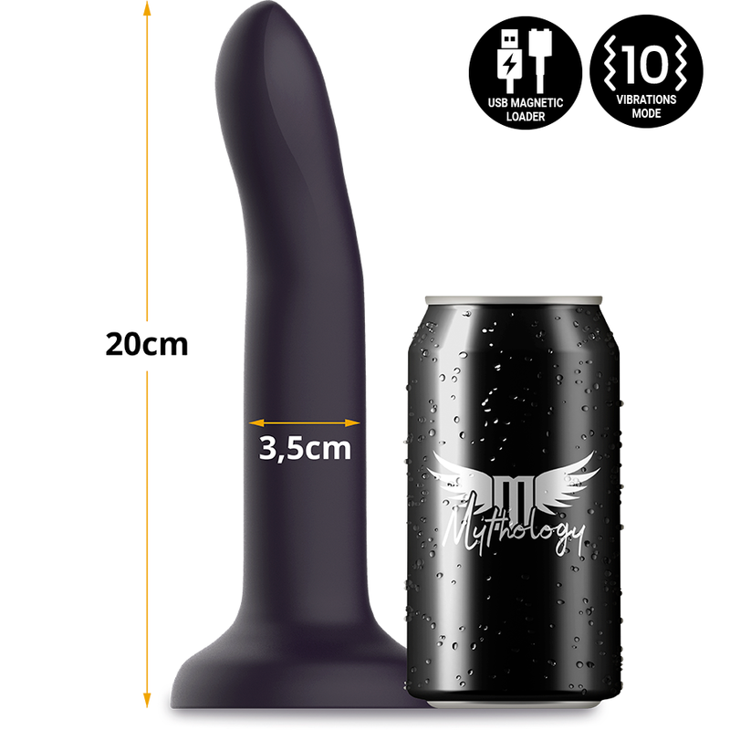 MITOLOGIA - DUMAN MYSTIC DILDO L - VIBRADOR COMPATÍVEL COM A TECNOLOGIA WIRELESS WATCHME