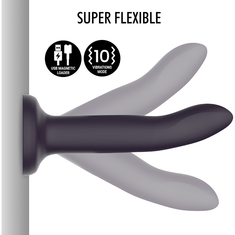 MITOLOGIA - DUMAN MYSTIC DILDO L - VIBRADOR COMPATÍVEL COM A TECNOLOGIA WIRELESS WATCHME