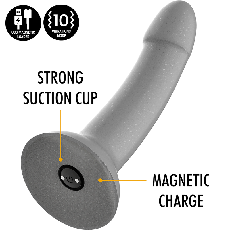 MITOLOGIA - DILDO RUNE MAJESTIC S - VIBRADOR WATCHME TECNOLOGIA SEM FIO COMPATÍVEL