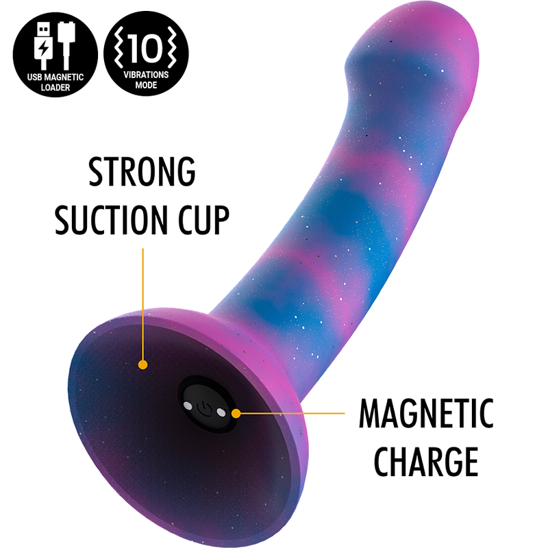 MITOLOGIA - DION GALACTIC DILDO M - VIBRADOR WATCHME TECNOLOGIA SEM FIO COMPATÍVEL