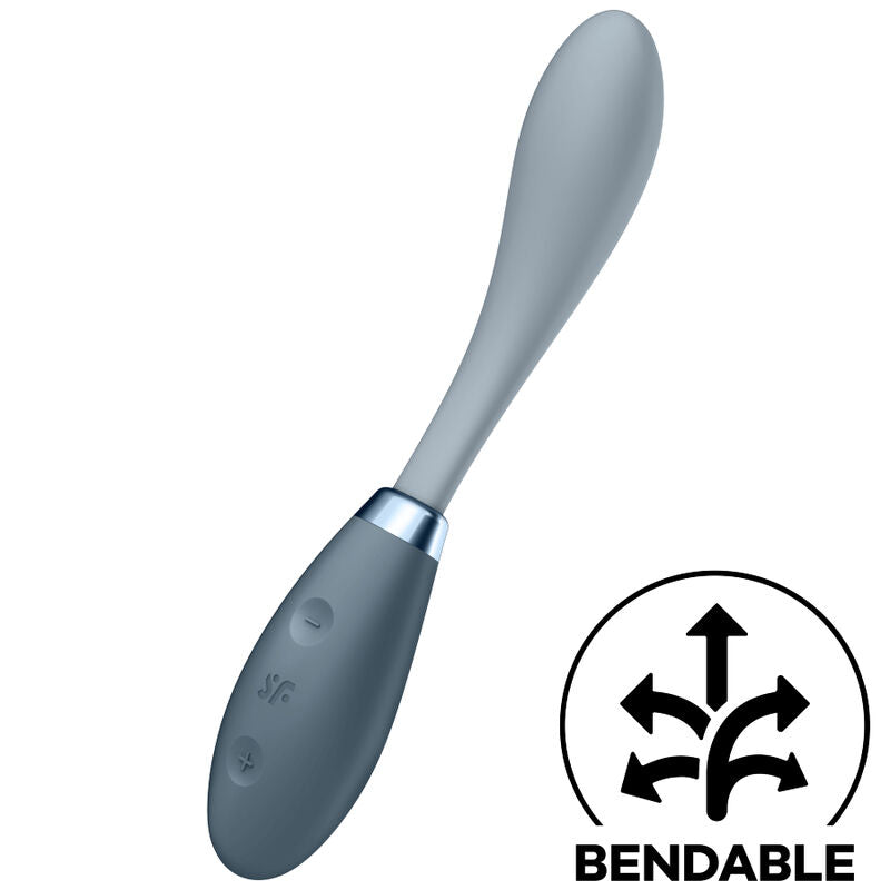 SATISFYER - G-SPOT FLEX 3 MULTIVIBRANTOR VERMELHO