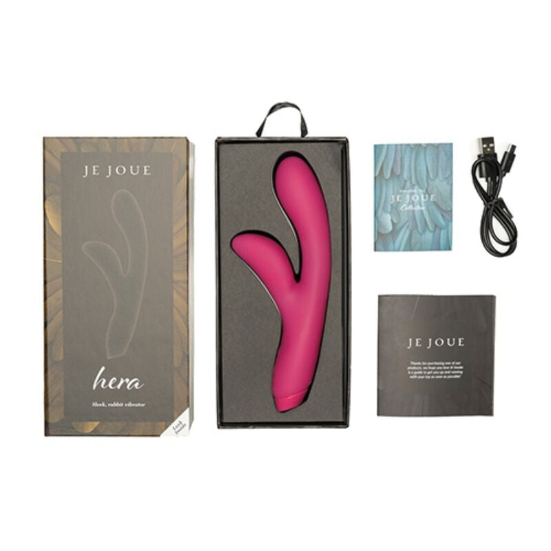 JE JOUE - VIBRADOR IVY RABBIT - FUCSIA