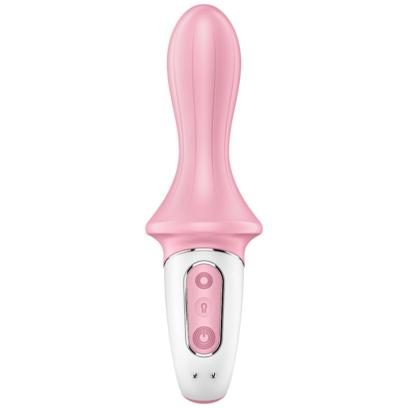 SATISFYER - BOMBA DE AR BOOTY 5+ VIBRADOR ANAL INFLÁVEL ROSA