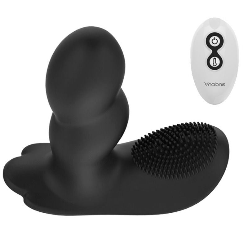 NALONE - MASSAGEADOR COM CONTROLE REMOTO LOLI - PRETO