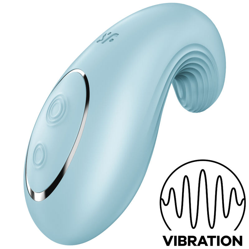 SATISFYER - VIBRADOR DE APLICACIÓN DIPPING DELIGHT ROJO