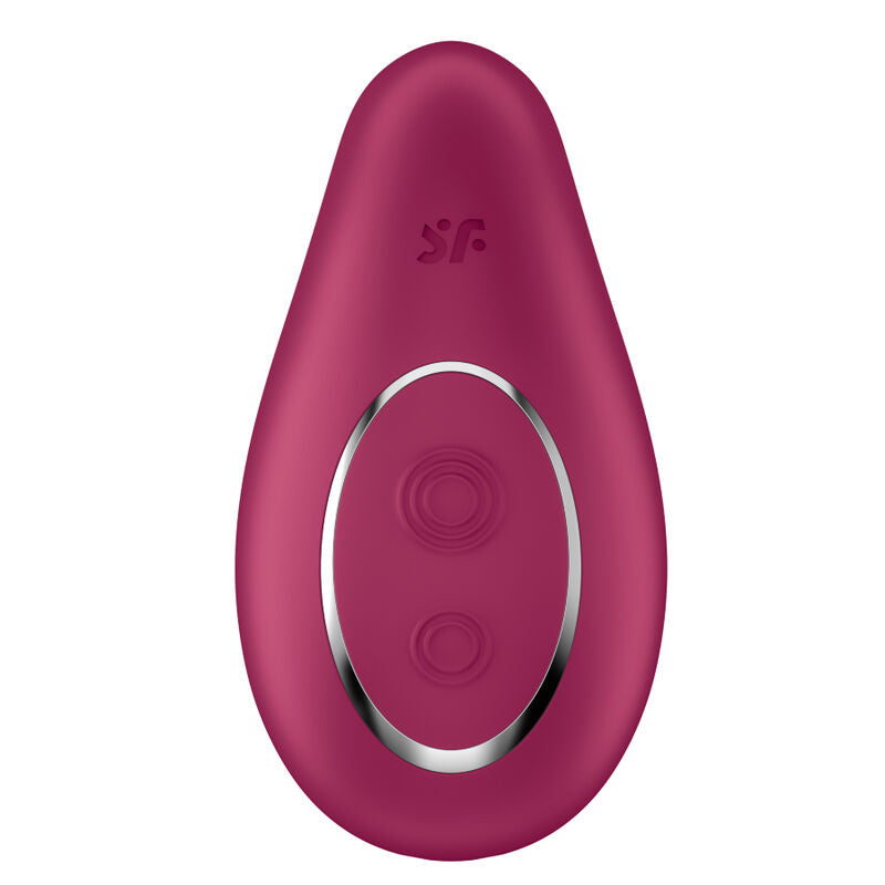 SATISFYER - VIBRADOR DE APLICACIÓN DIPPING DELIGHT ROJO