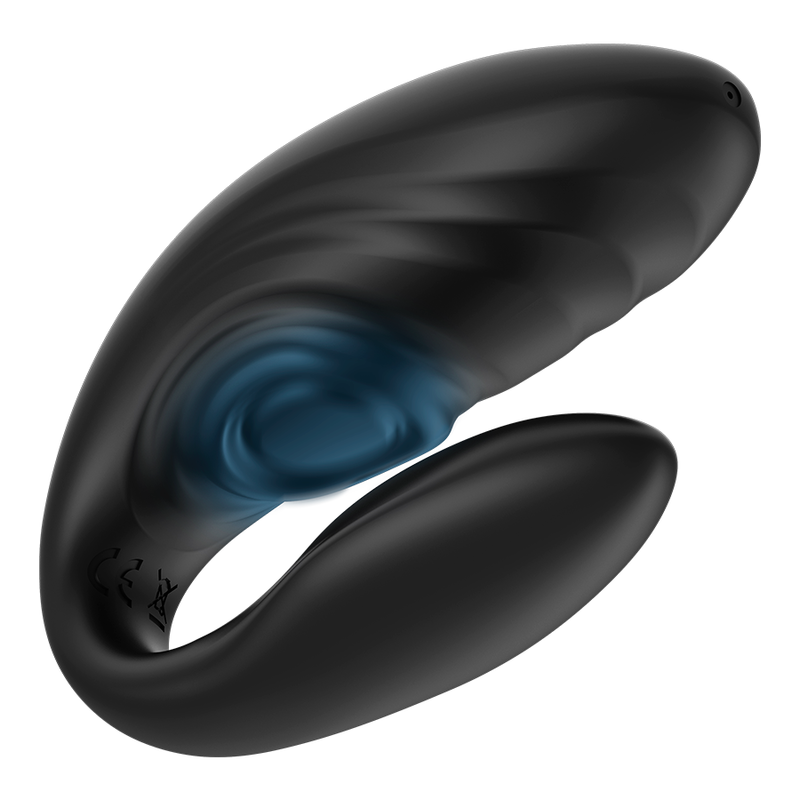 BRILLY GLAM - PAREJA DE CONTROL REMOTO CON PULSACIÓN Y VIBRACIÓN