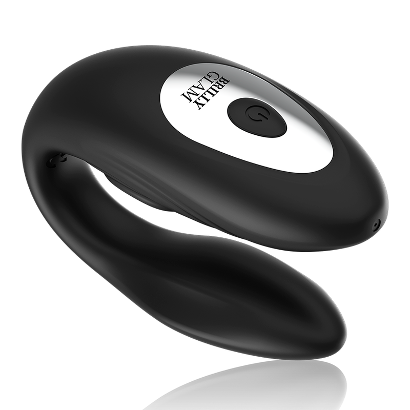BRILLY GLAM - PAREJA DE CONTROL REMOTO CON PULSACIÓN Y VIBRACIÓN