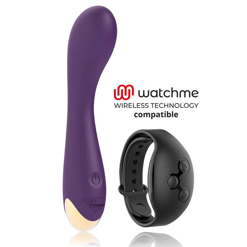 TREASURE - VIBRADOR HANSEL G-SPOT WATCHME TECNOLOGIA SEM FIO COMPATÍVEL