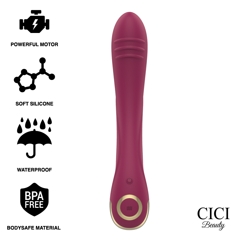 CICI BEAUTY - VIBRADOR DE SILICONE PREMIUM PARA PONTO G
