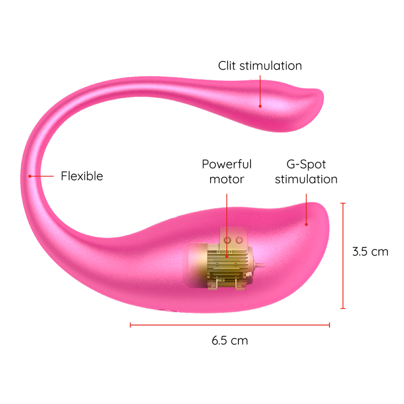 ONINDER - HUEVO VIBRADOR NEGRO NAIROBI - APLICACIÓN GRATUITA