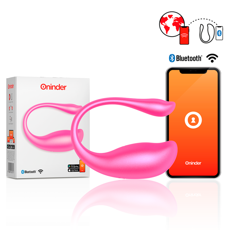 ONINDER - HUEVO VIBRADOR NEGRO NAIROBI - APLICACIÓN GRATUITA