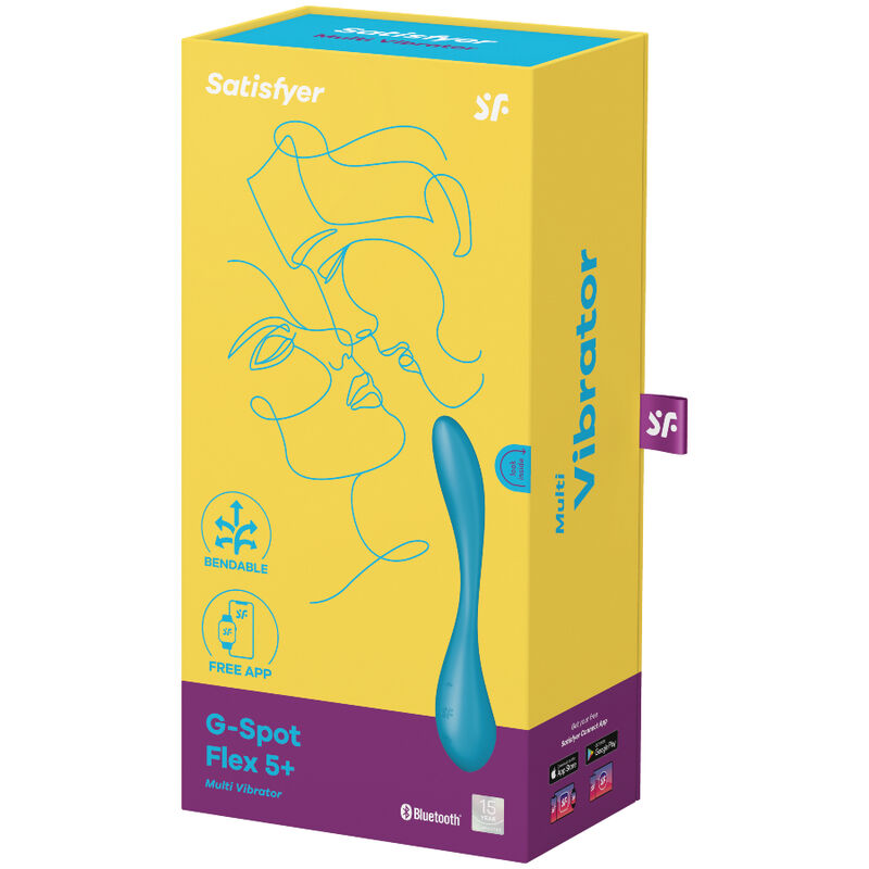 SATISFYER - G-SPOT FLEX 5 MULTIVIBRANTOR LILAC