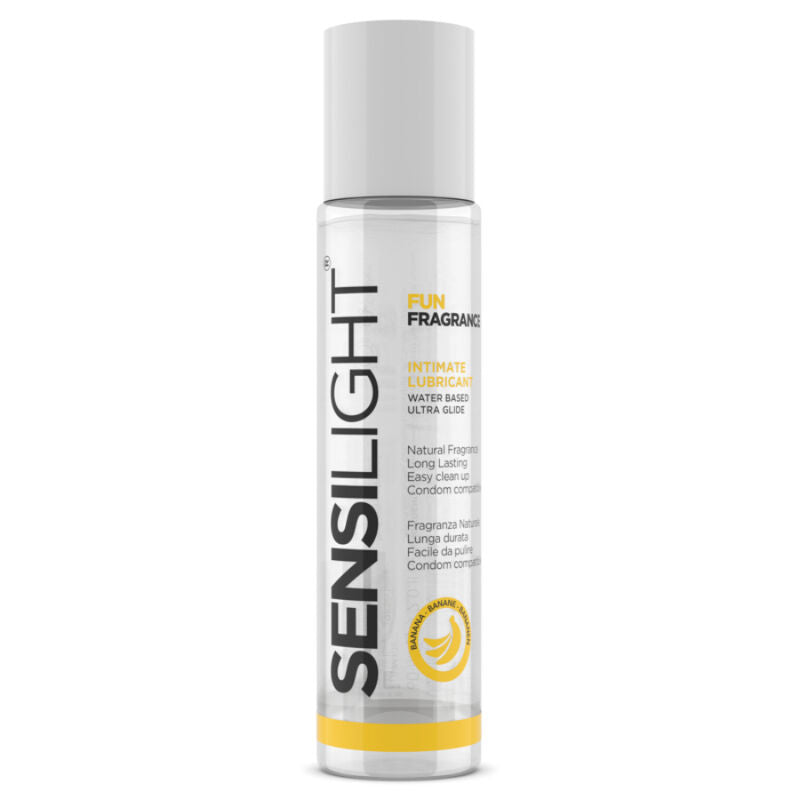 INTIMATELINE - SENSILIGHT LUBRICANTE A BASE DE AGUA PLÁTANO 60 ML