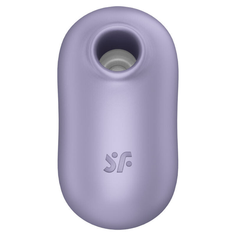 SATISFYER - PRO TO GO 2 ESTIMULADOR Y VIBRADOR DE DOBLE PULSO DE AIRE VERDE