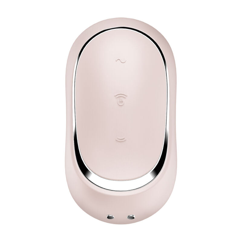 SATISFYER - PRO TO GO 2 ESTIMULADOR Y VIBRADOR DE DOBLE PULSO DE AIRE VERDE