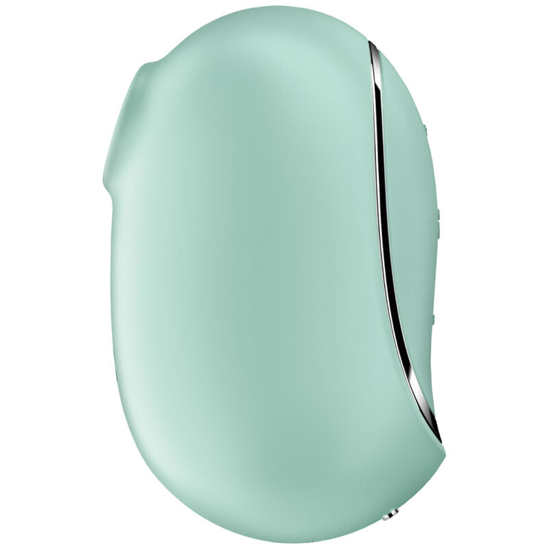 SATISFYER - PRO TO GO 2 ESTIMULADOR Y VIBRADOR DE DOBLE PULSO DE AIRE VERDE
