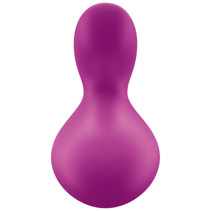 SATISFYER - VIVA LA VULVA 3 VIBRADOR DE APLICACIÓN VERDE