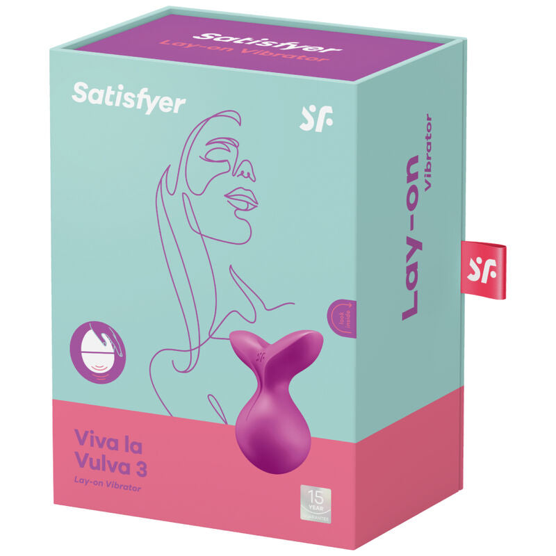 SATISFYER - VIVA LA VULVA 3 VIBRADOR DE APLICACIÓN VERDE