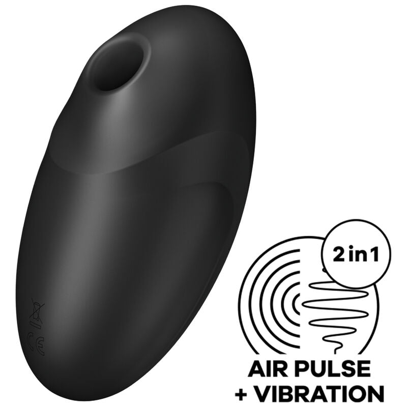 SATISFYER - VULVA LOVER 3 ESTIMULADOR Y VIBRADOR DE PULSACIONES DE AIRE ROSA