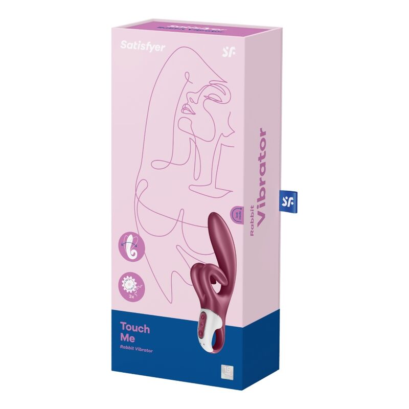 SATISFYER - TOUCH ME RABBIT VIBRACIÓN AZUL