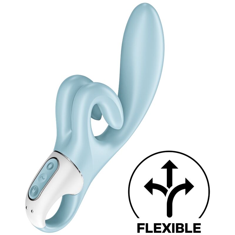 SATISFYER - TOUCH ME RABBIT VIBRACIÓN AZUL