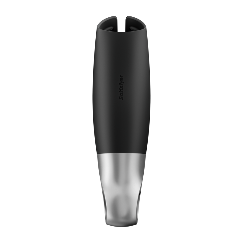 SATISFYER - MASTURBADOR PODEROSO NEGRO