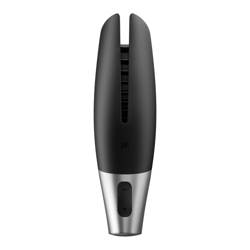 SATISFYER - MASTURBADOR PODEROSO NEGRO
