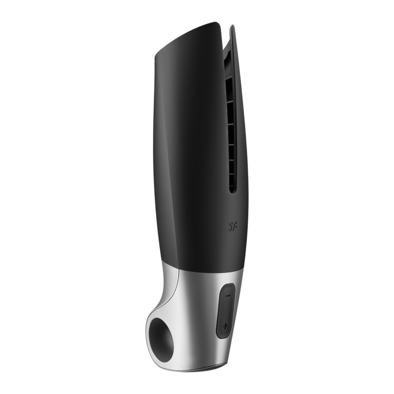 SATISFYER - MASTURBADOR PODEROSO NEGRO