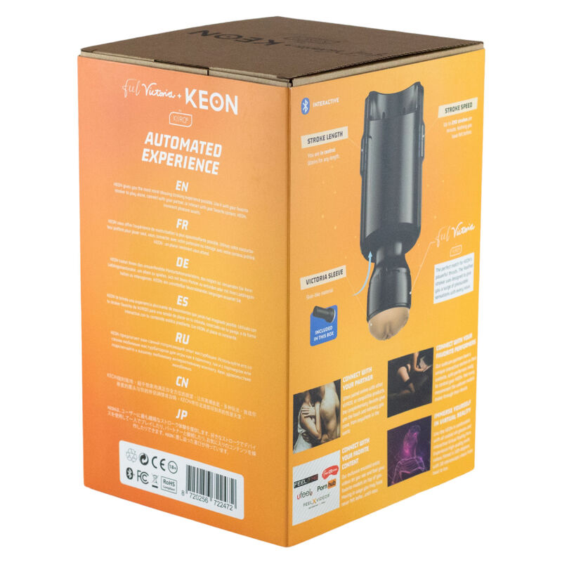 KIIROO - SINTA VICTORIA JUNE + MASTURBADOR INTERATIVO KEON