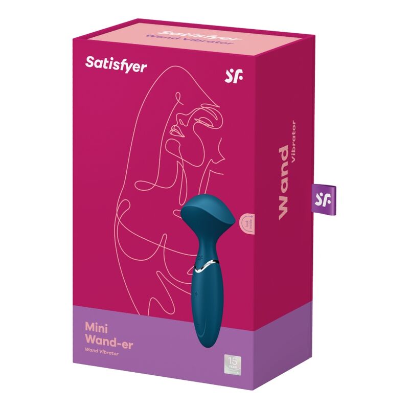 SATISFYER - MINI WOND-ER CINZA