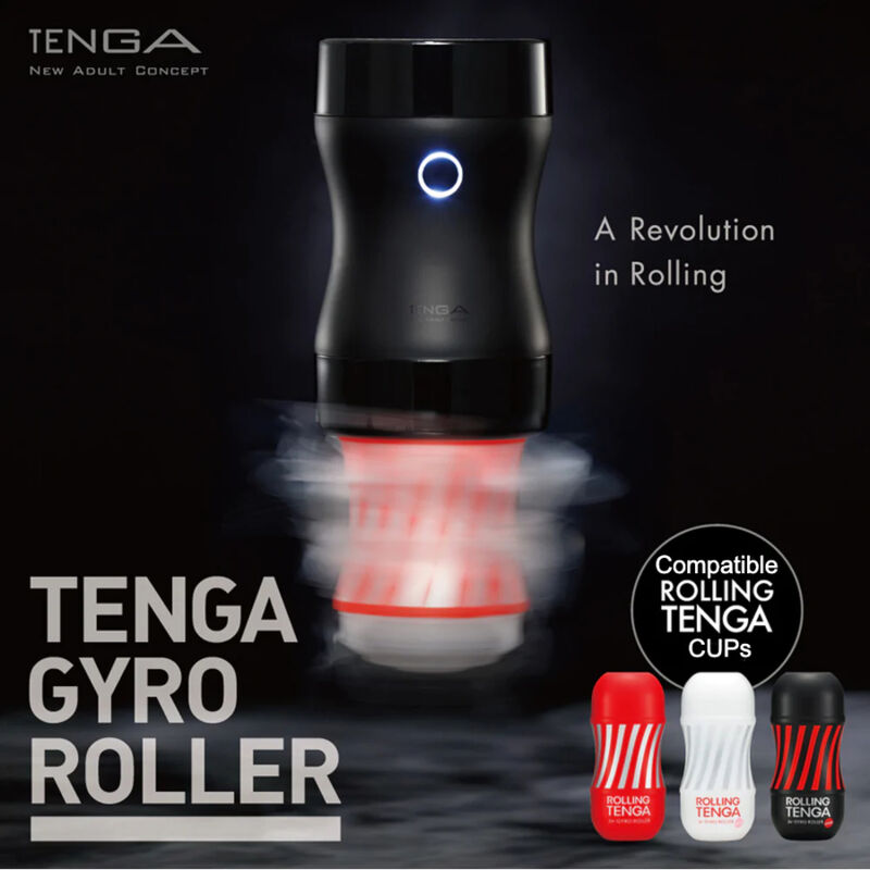 TENGA - GYRO ROLLER CUP MASTURBADOR FUERTE