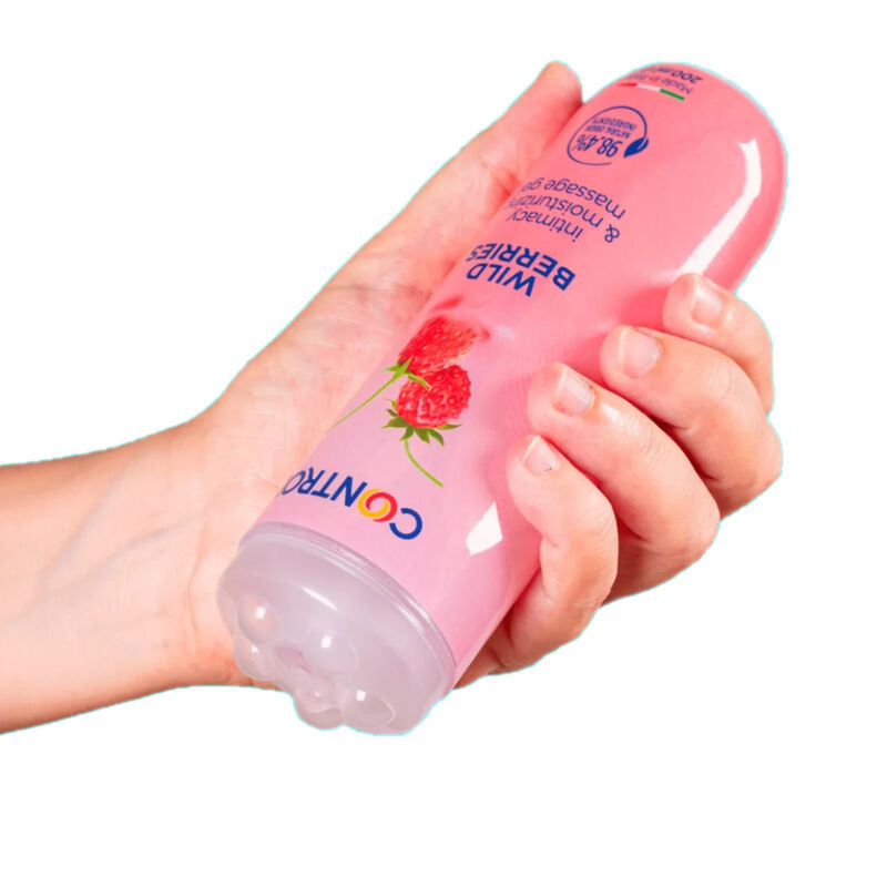 CONTROL - GEL DE MASAJE 3 EN 1 FRUTOS SILVESTRES 200 ML