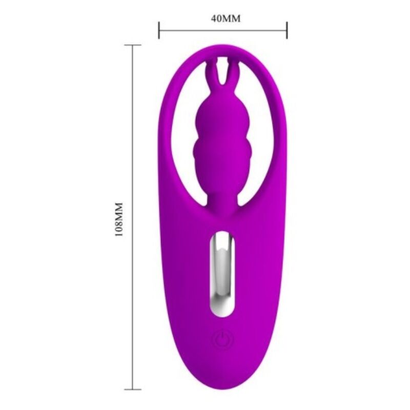 PRETTY LOVE - ESTIMULADOR WILD RABBIT PARA CALCINHAS COM CONTROLE REMOTO LILACS