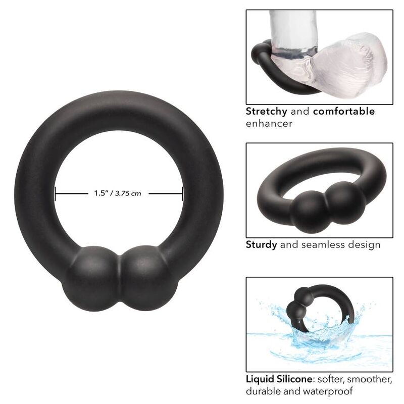 CALEXOTICS - ANEL ALFA MUSCULAR PRETO