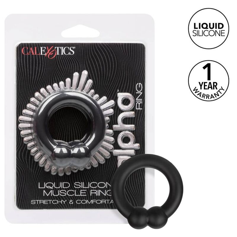 CALEXOTICS - ANEL ALFA MUSCULAR PRETO